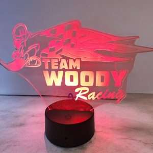 unique led sign made for racing customer